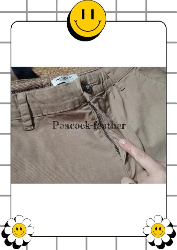 Pantalon Chino beige bonobo 40 - photo numéro 12