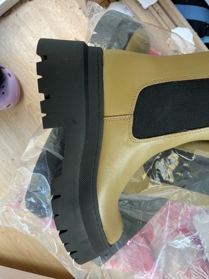 Superbes bottines pull &bear neuves avec étiquette pointure 38 - photo numéro 9