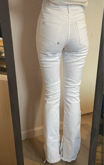 Jean blanc évasé taille 36