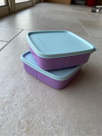 Lot Tupperware lunch box