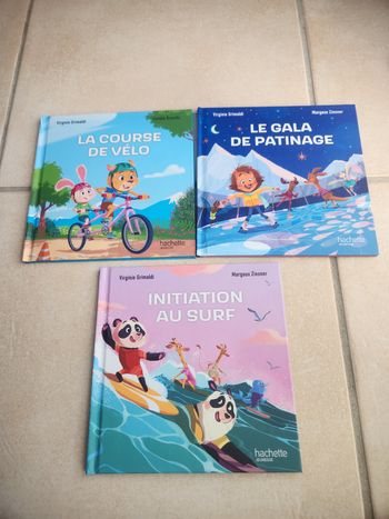Lot de livres esprit sportif