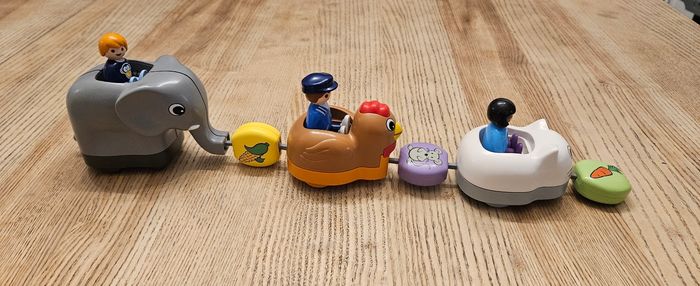 Playmobil 123 train des animaux - photo numéro 3