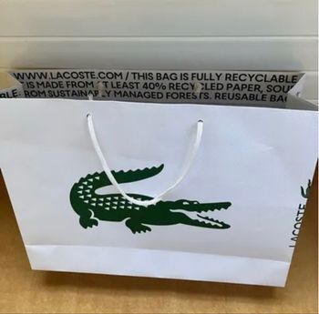Sac cadeau Lacoste