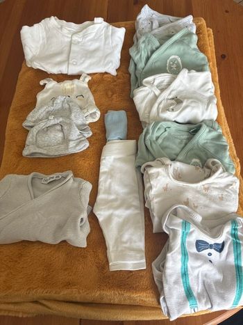 Lot vêtements 0mois 