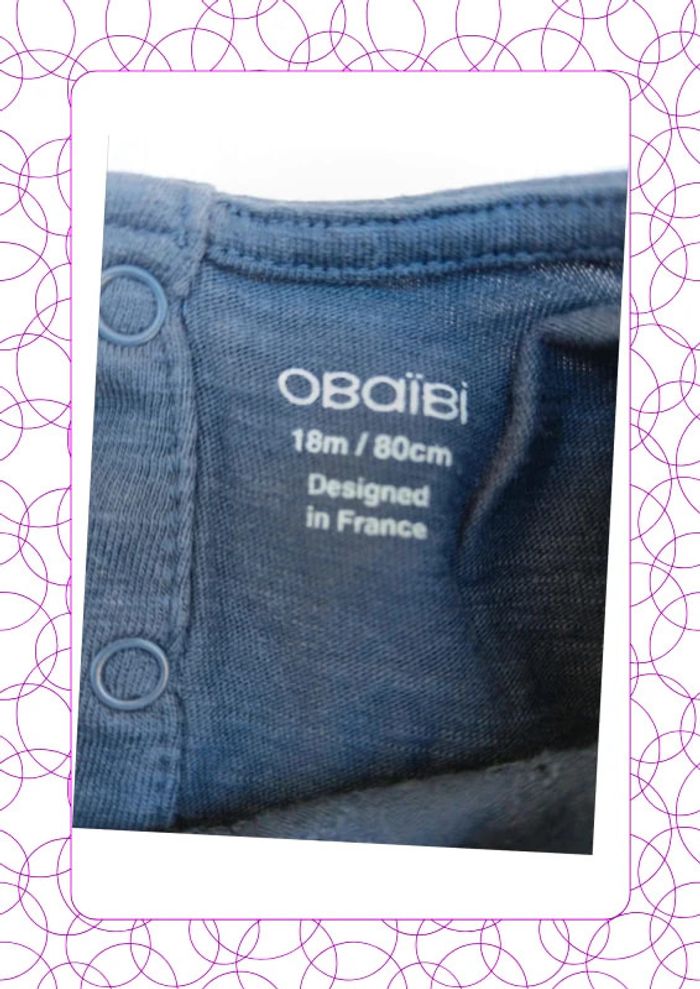 Tee shirt 18 mois Obaïbi - photo numéro 3