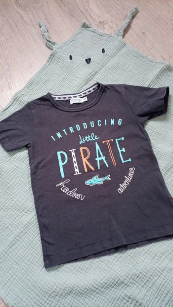 T-shirt garçon 36 mois pirate