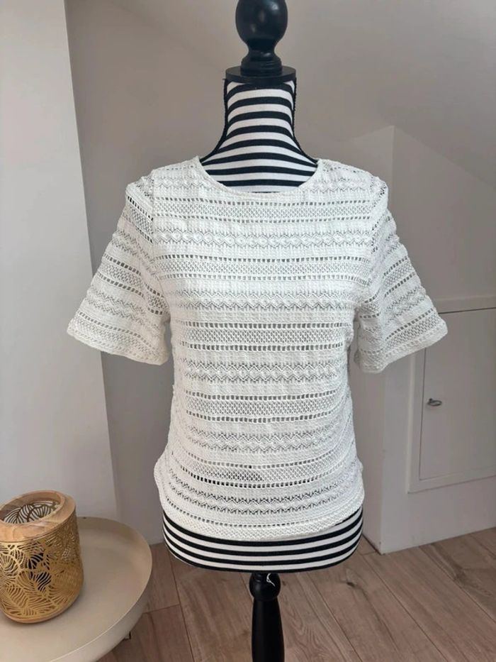 T-shirt dentelle TS