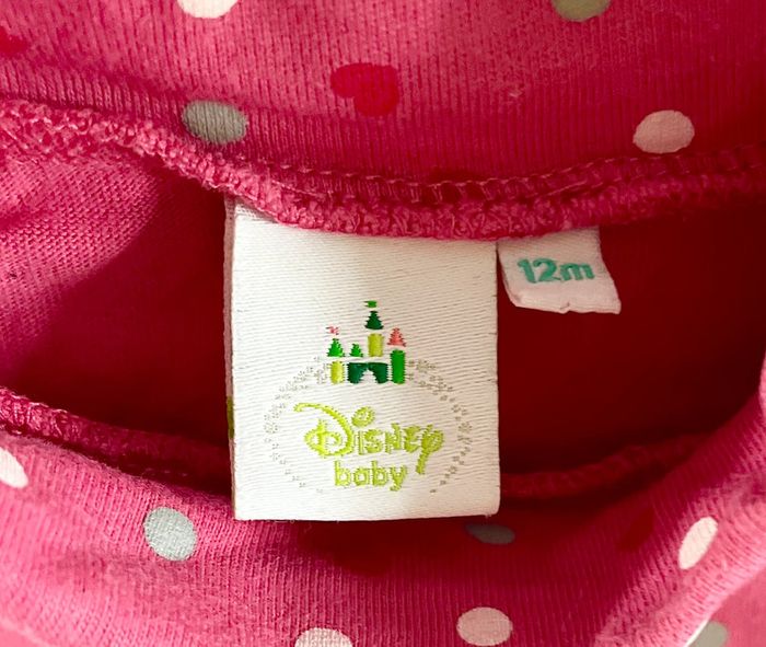 Lot de deux T-shirts Minnie 12 mois - photo numéro 2