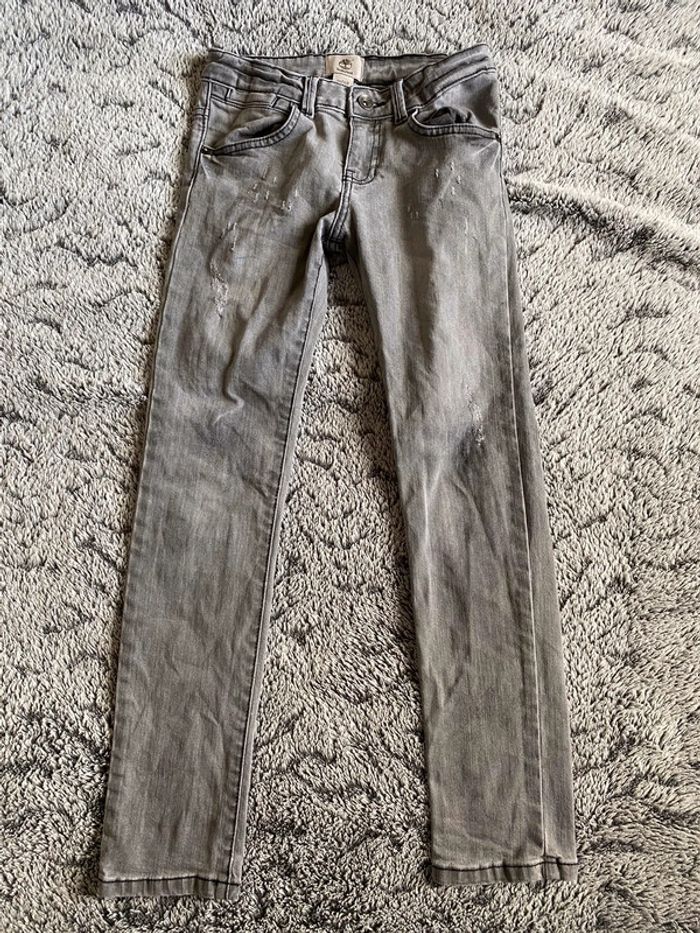 Jeans gris clair skinny fit Timberland - 10 ans
