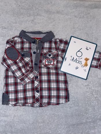 Chemise bébé 6 mois