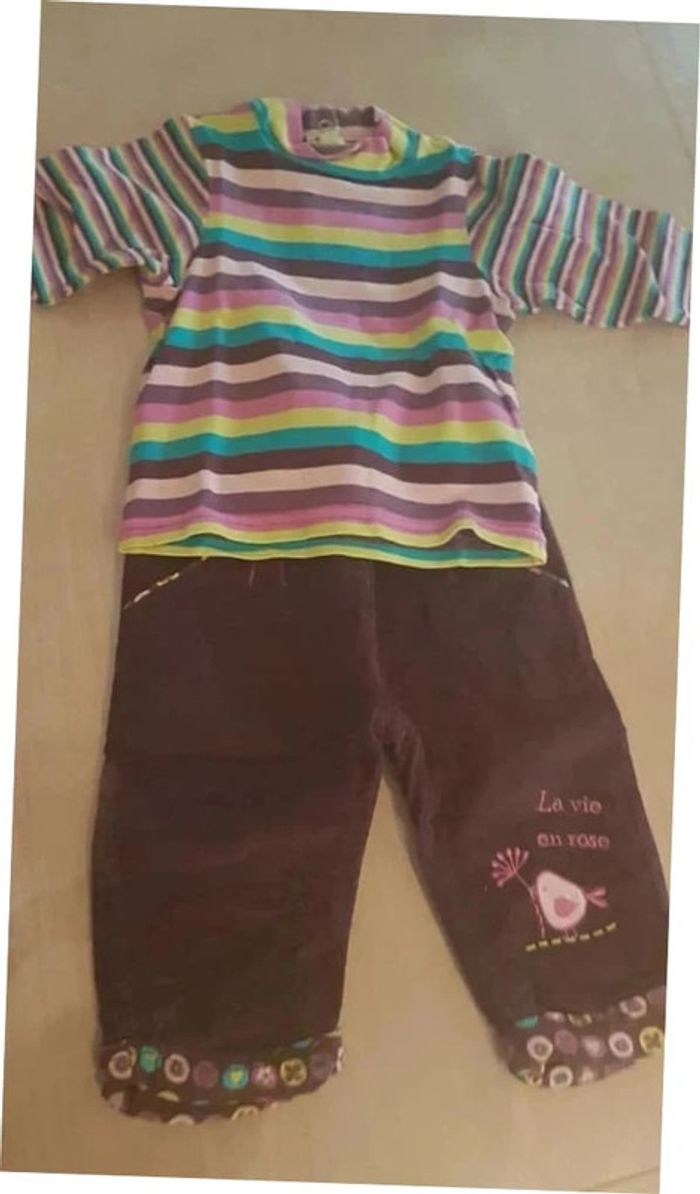 Robe + pantalon + tee shirt manches longues Orchestra - photo numéro 5