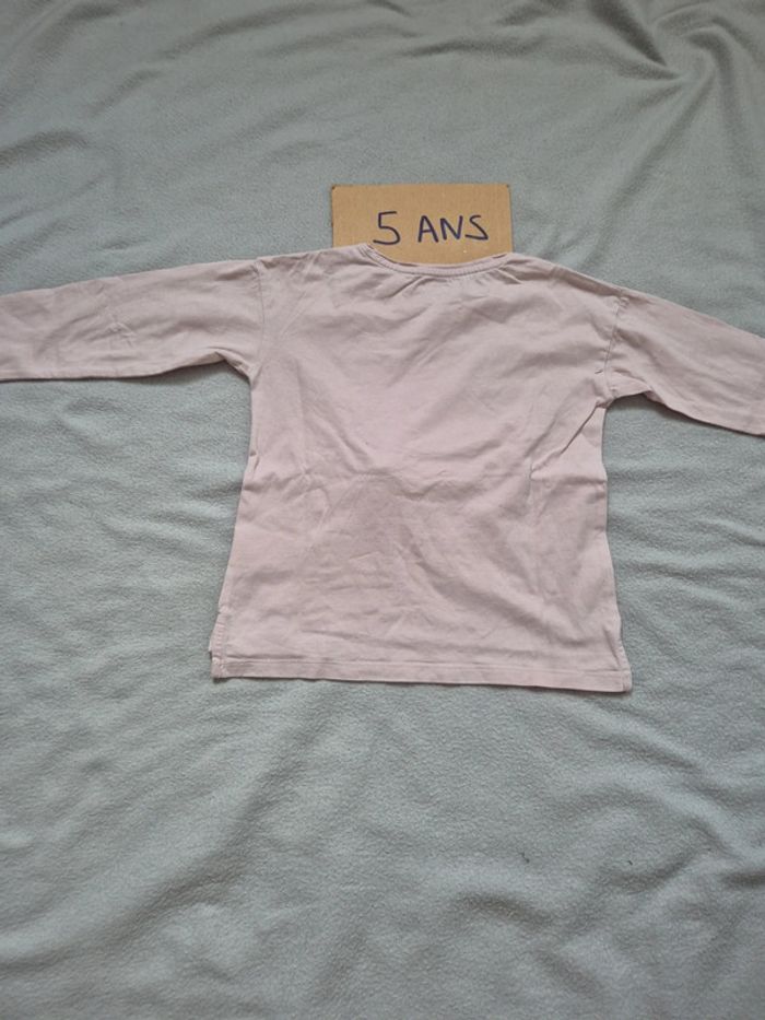 T-shirt fille 5 ans vertbaudet - photo numéro 6