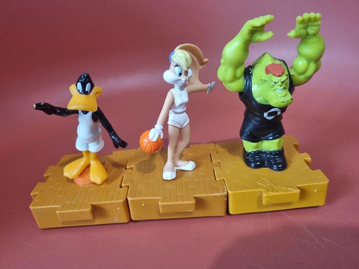 Lot de 3 figurines Warner Bros 1996 space jam