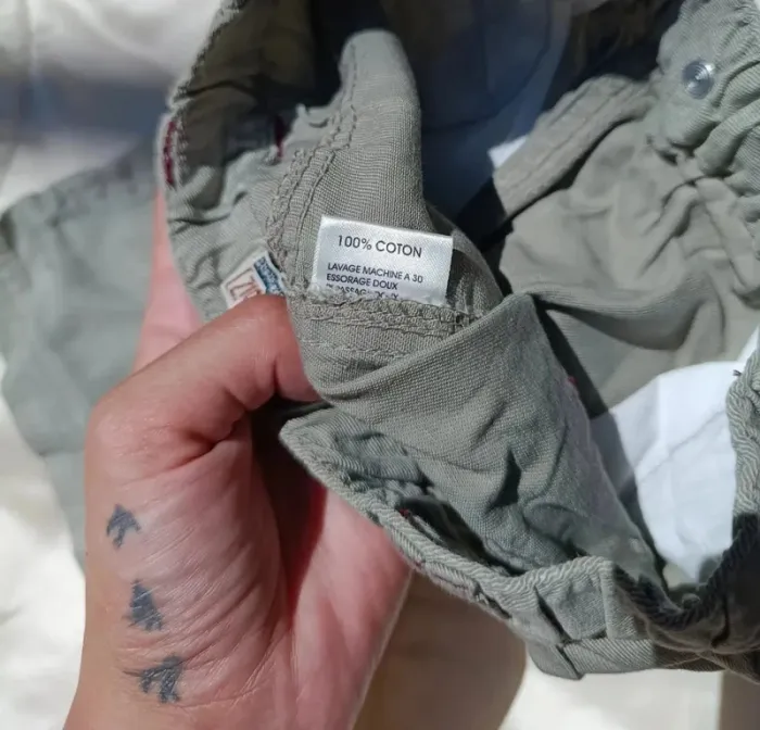 Short kaki Taille élastique 23 mois Babiz - photo numéro 4
