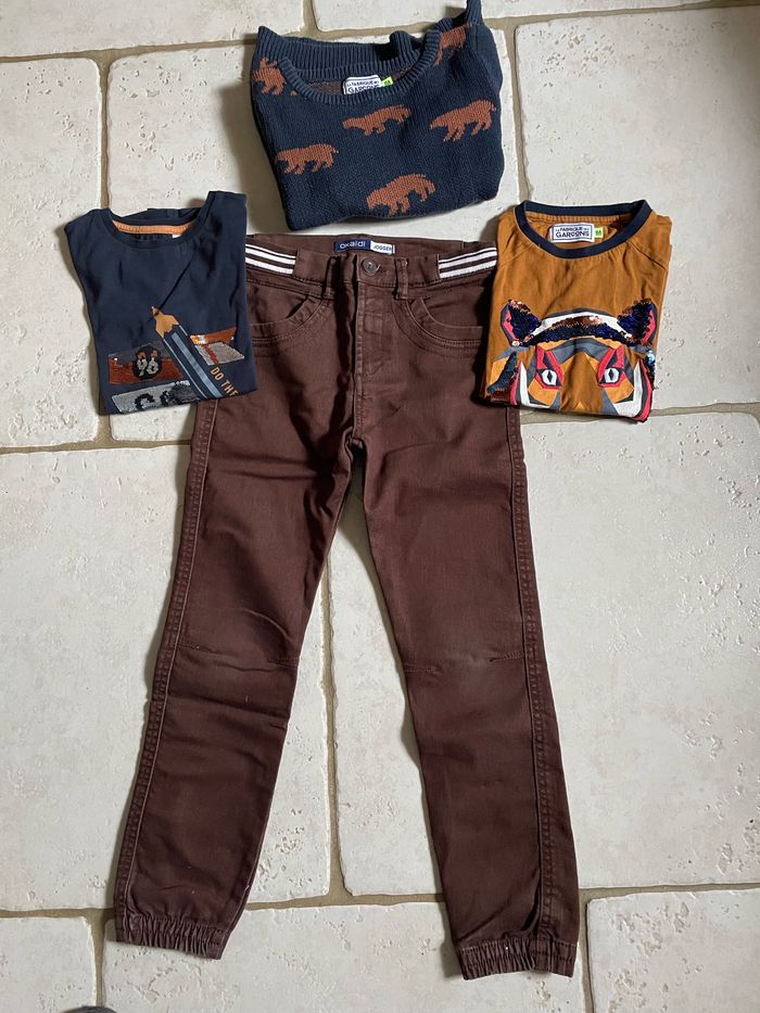 Lot vêtements garçon 8 ans okaidi tape à l’œil