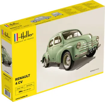 Maquette Heller 80762 voiture Renault 4 CV 1/24