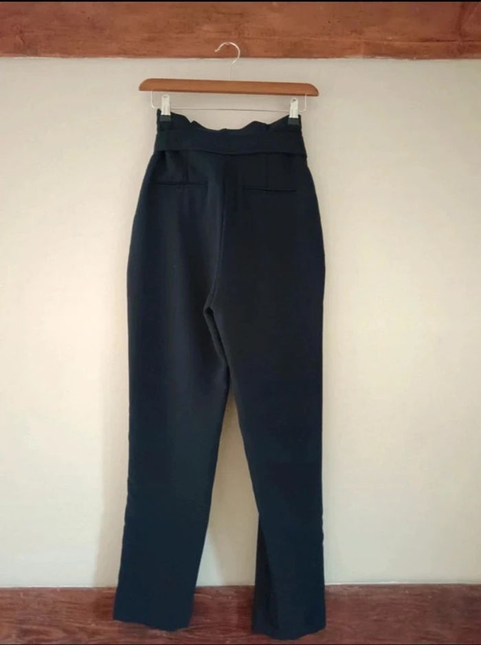 Pantalon carotte bleu marine Claudie Pierlot - photo numéro 5