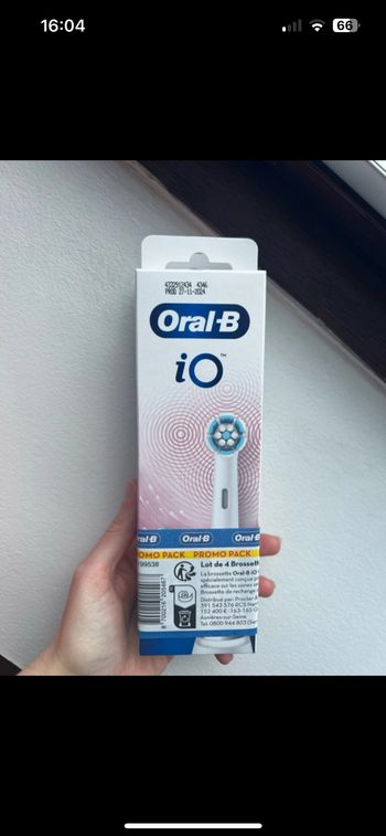 Lot de 4 brossettes iO Gentle Care Oral b