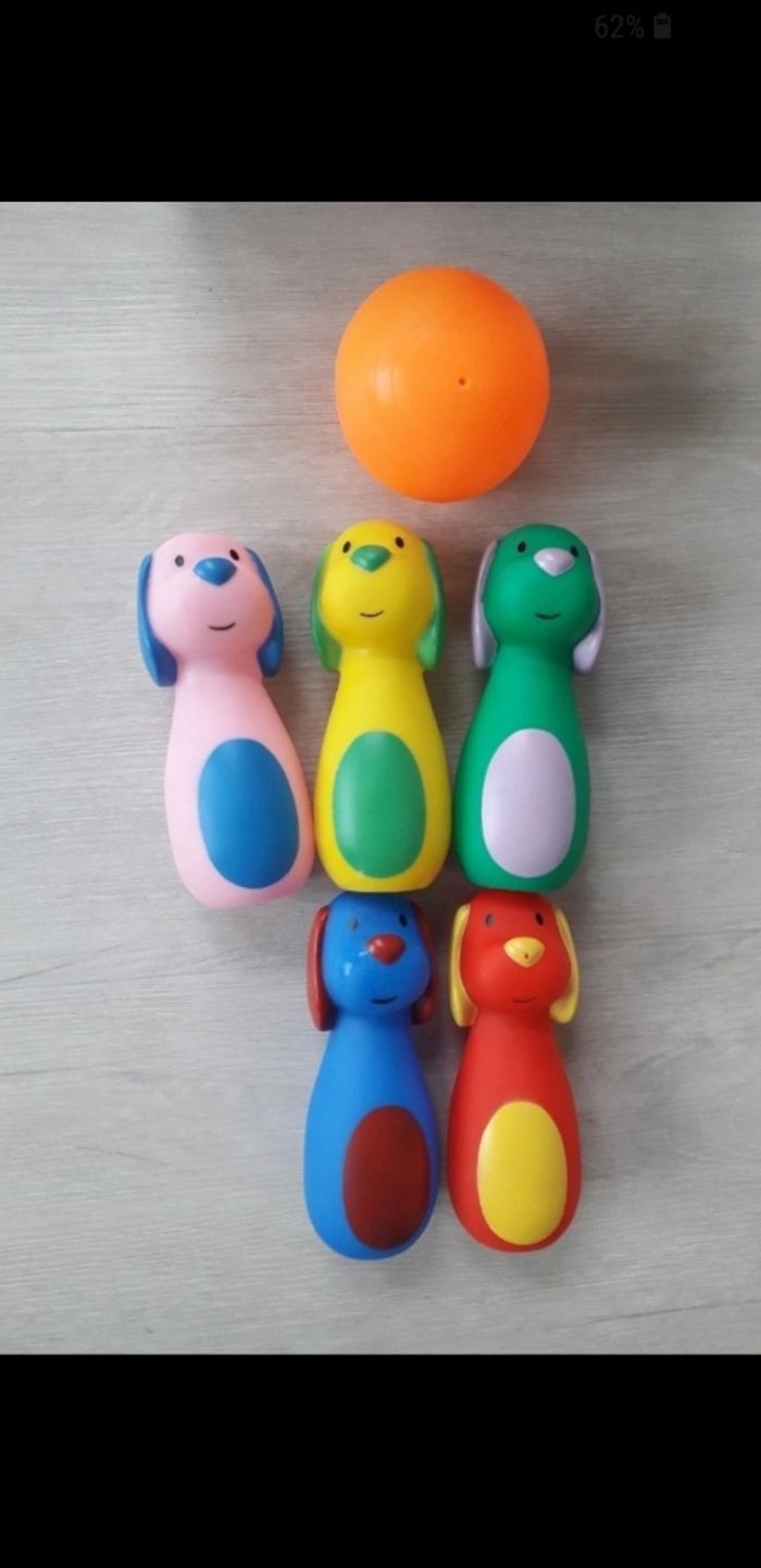 5 quilles souples chien oxybul - photo numéro 2