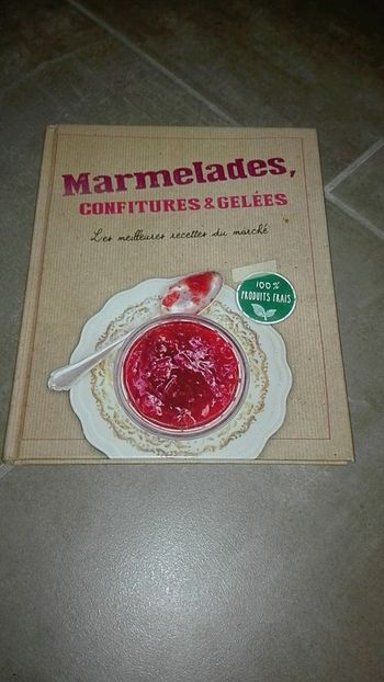 Livre recette confiture