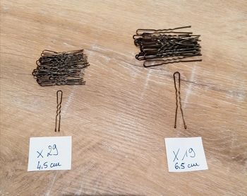Lot épingles à cheveux