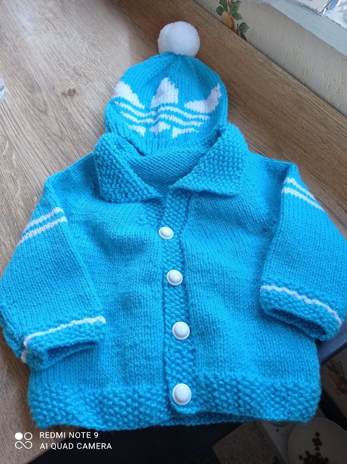Veste et bonnet adidas
