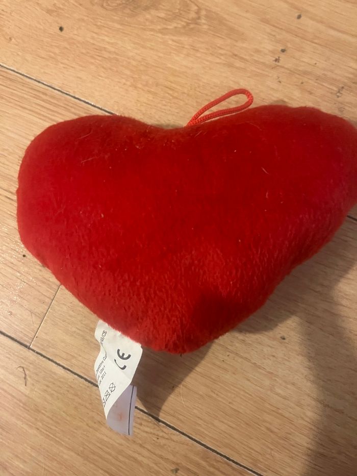 Peluche cœur - photo numéro 2