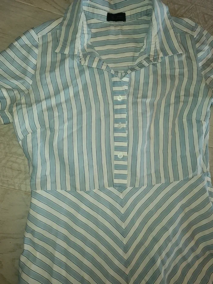 Robe avec boutons chemisier été sinéquanone 42 L - photo numéro 3