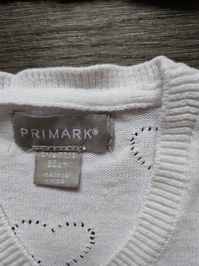 Lot de 2 gilets fille taille 12 mois - photo numéro 4