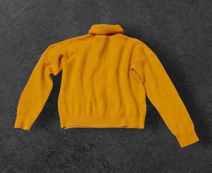 Pull col roulé jaune moutarde Jennyfer – Taille XS