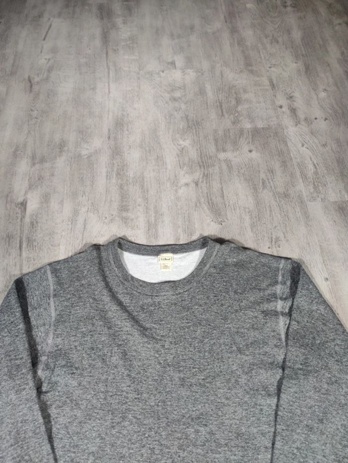 Pull Crewneck / Col Rond L.L.Bean Gris Taille L Homme - photo numéro 2