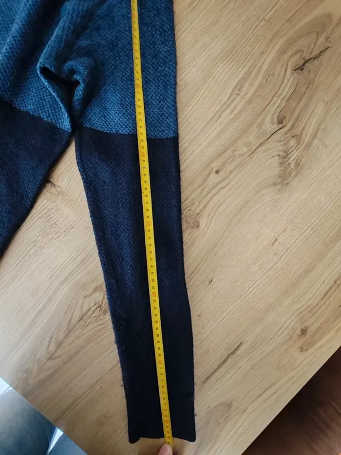 Pull/sweat col V homme bleu et noir taille xl tommy Hilfiger - photo numéro 7
