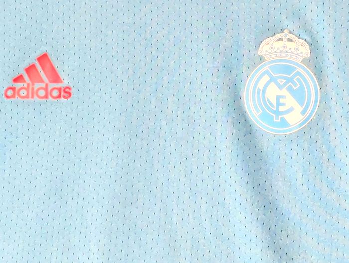 Maillot Adidas Bleu Sport Maille Anti Transpirante Triple Lignes Vêtement Tendance Mode Enfants - photo numéro 3