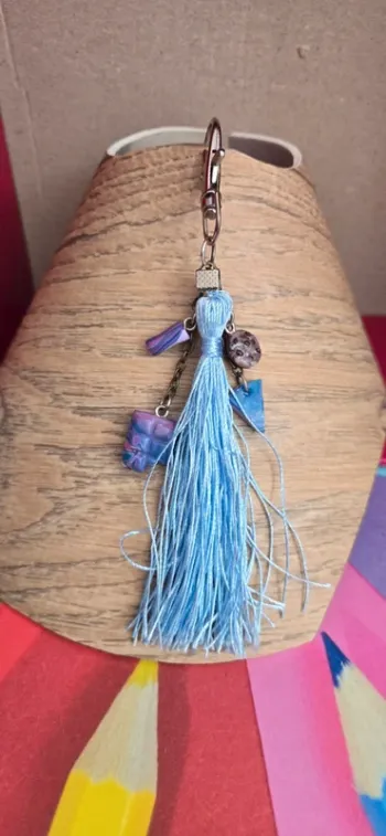 Porte clef gourmandise Fimo neuf
