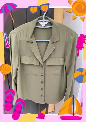 Chemise S 36 kaki Miss selfridge