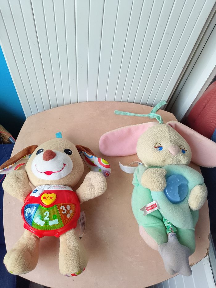 2 peluches d'éveil - photo numéro 3