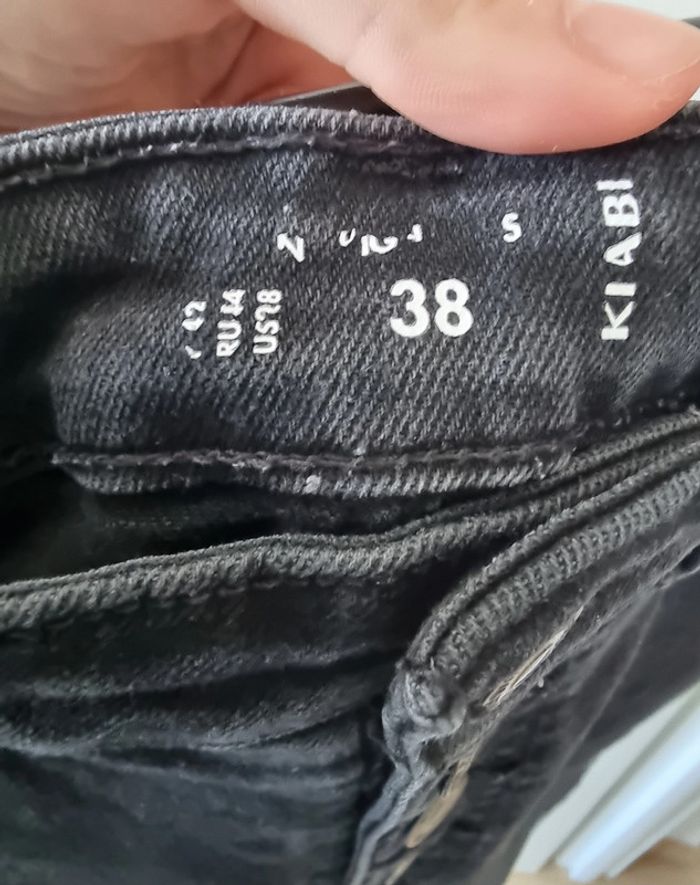 Jean taille haute - taille 38 - kiabi - photo numéro 3