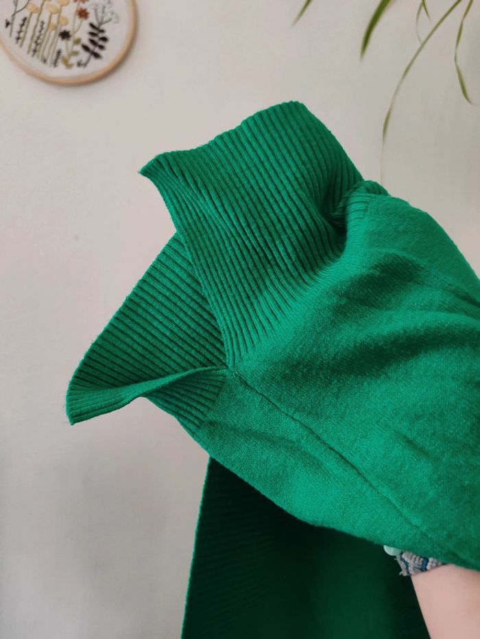 Pull fin et long vert - photo numéro 7