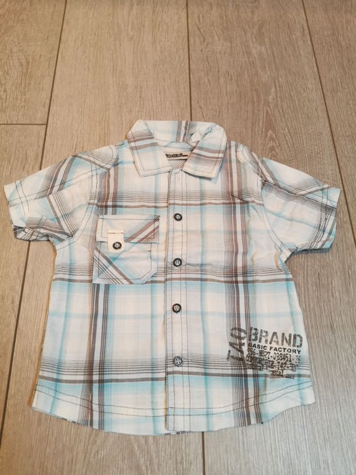 Chemise à carreaux Tape à l'Oeil