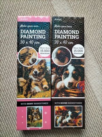 🎨2 Diamond Painting - Chiens 🐕