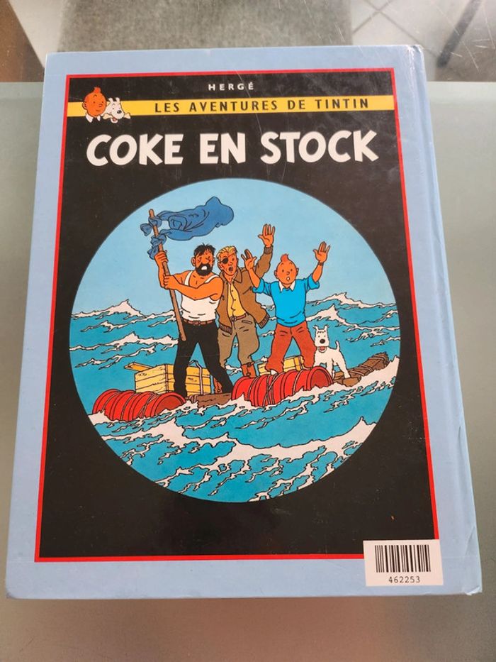 Album double Tintin L'oreille Cassée et Coke en stock - photo numéro 2