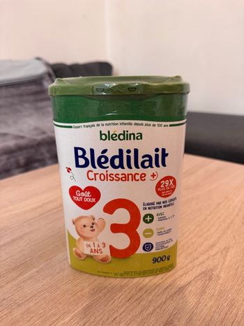 Lait de croissance bledilait 3