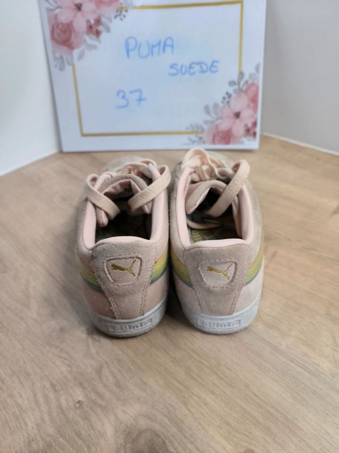 Basket Puma suede rose T37 - photo numéro 11