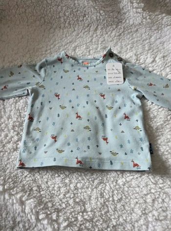 Tee-shirt ML - Taille 1 mois 