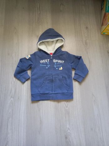Gilet fourré polaire 3 ans