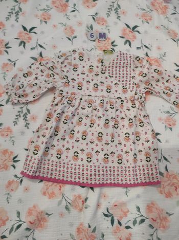 Robe fleurie tao 6 mois