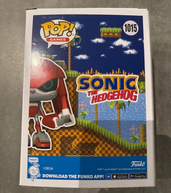Figurine Funko Pop Sonic The Hedgehog 1015 Metal Knuckles - photo numéro 3