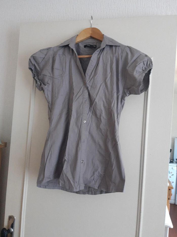 Chemisier gris mim