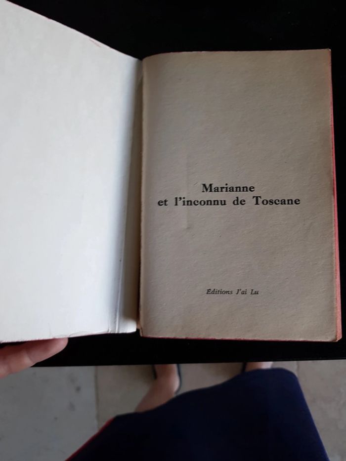 Marianne et l'inconnu de Toscane - Juliette Benzoni - photo numéro 3