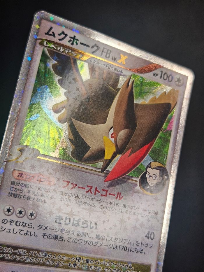 Carte Pokemon Etouraptor FB Lv.X 081/100 Pt3 Beat of the Frontier - photo numéro 3